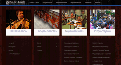 Desktop Screenshot of kalota.hu